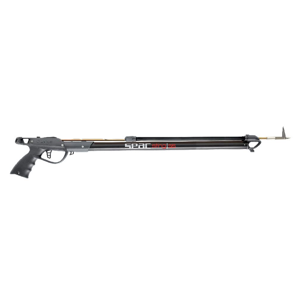 Seac Sub Sting Spear Gun with Sling, Aluminum Finish, 45 cm (FBA_3180-45)
