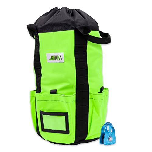 Rock-N-Rescue Arbor Rope Storage Bag 200 ft bundle w/Revo Ice Micro PMP