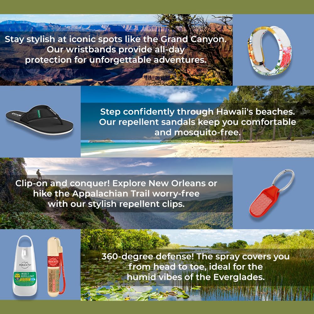 PARA'KITO Mosquito Insect & Bug Protection Wristband, view 6