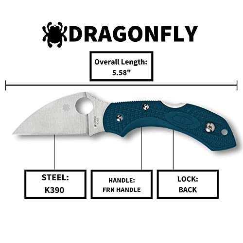 Spyderco Dragonfly 2 Lightweight Folding Pocket Knife, view 5