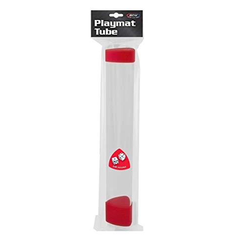 Playmat Tube with Dice Cap - Red (1 Tube), view 2