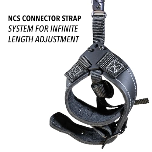 Scott Archery Ghost Buckle Archery Release with NCS Strap-Black