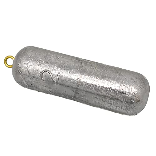 Deep Drop Weights - Offshore Fishing (Uncoated, 1 lbs)