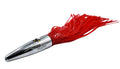 MagBay Lures Plomerito 8oz Skirted Wahoo Lure - Chrome (Red)