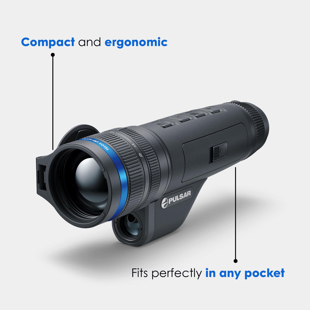 Pulsar Telos LRF XG50 Thermal Imaging Monocular with Laser Range Finder, view 3