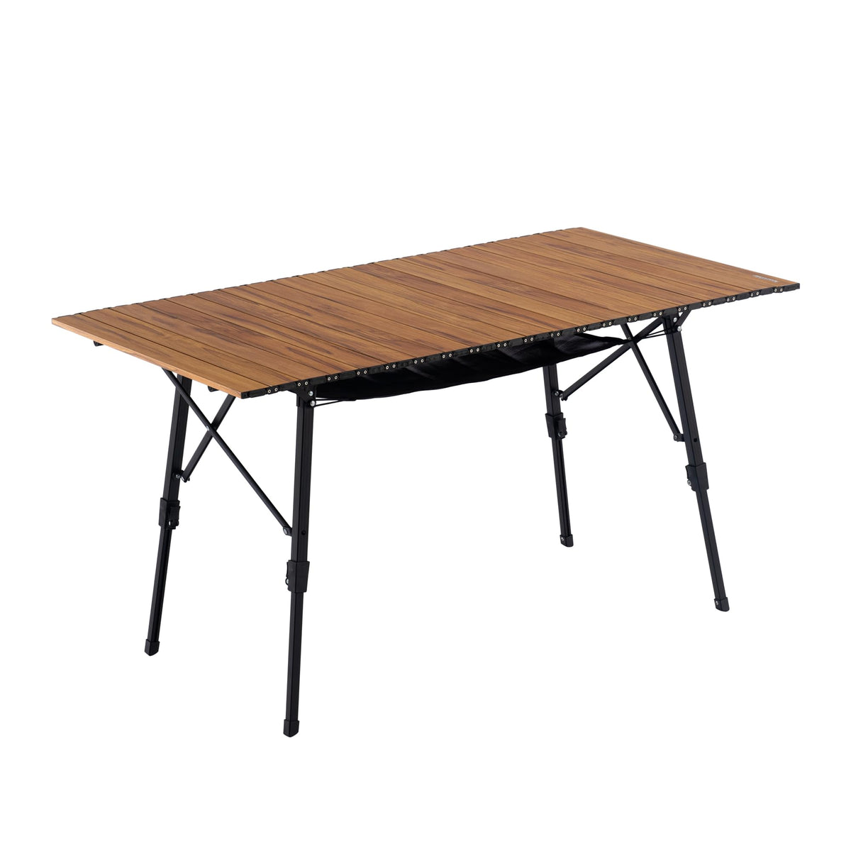 Naturehike MW03 Portable Camping Table with Adjustable Legs, Lightweight Aluminu