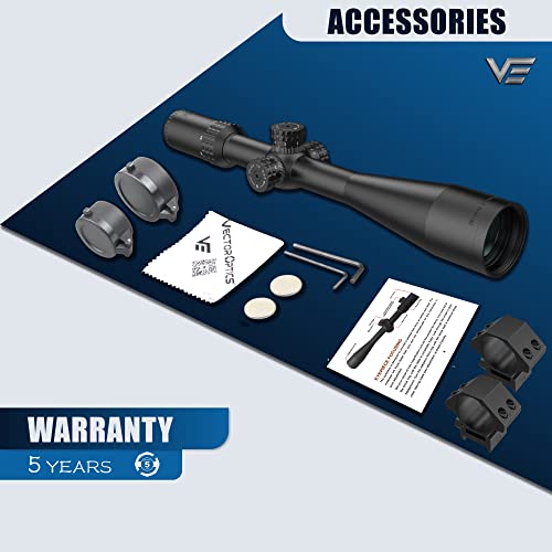 Vector Optics Sentinel X 10-40x50 SFP Center Dot 1/8MOA Rifle Scope Designed, view 8