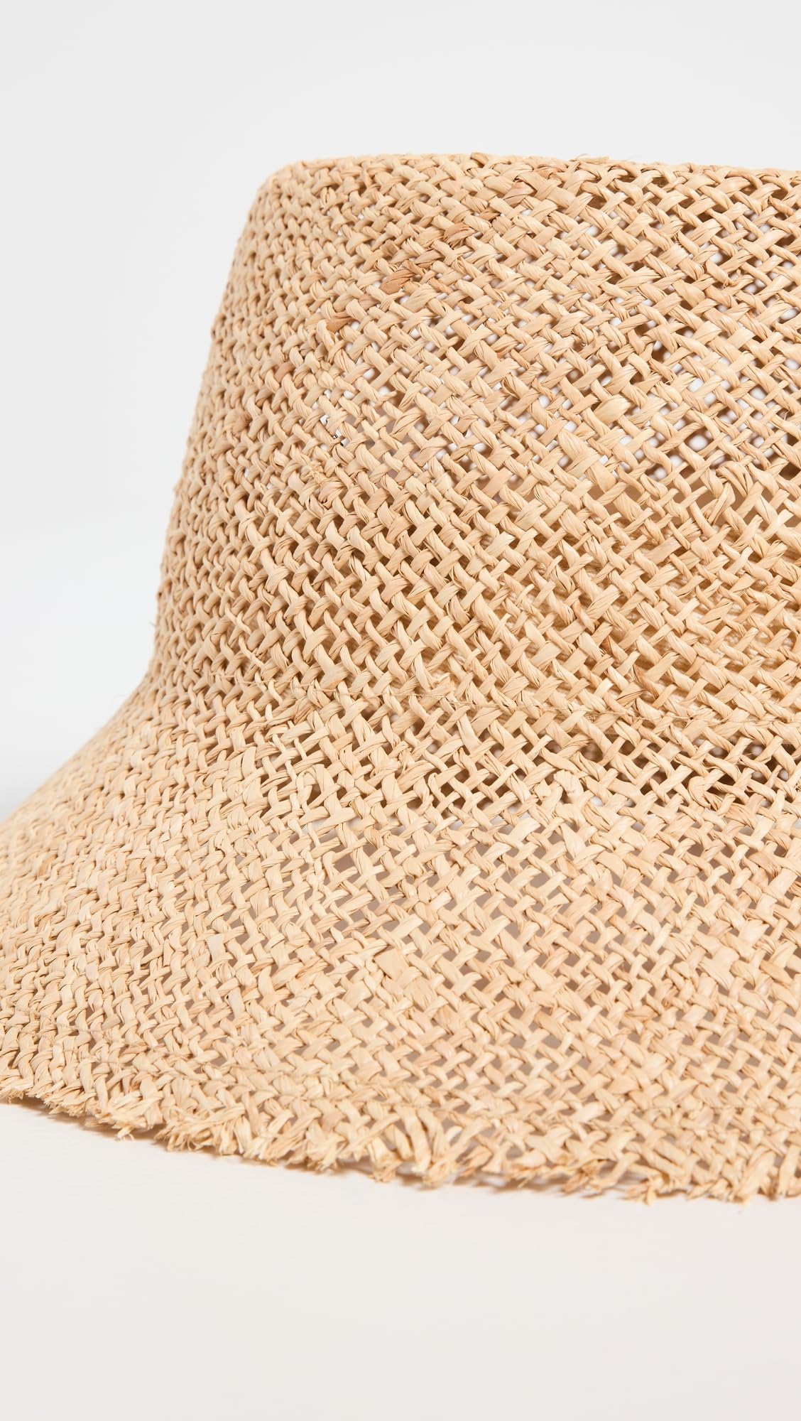 Lack of Color Women's Reef Bucket Fray Hat, Natural, M
