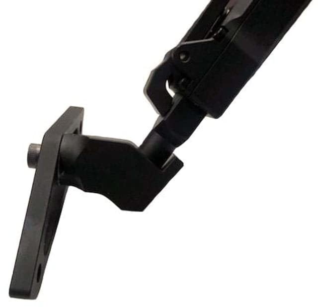 Accu-Tac P-Ski Feet, Mil-Spec Type III Hard Anodized, Flat Black, PSF-2000