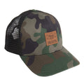 Calcutta Men’s Mesh Baseball Hat – Old School Camo Trucker Cap