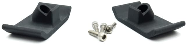 Accu-Tac Sled Feet, Mil-Spec Type III Hard Anodized, Flat Black, SF-A000, view 2