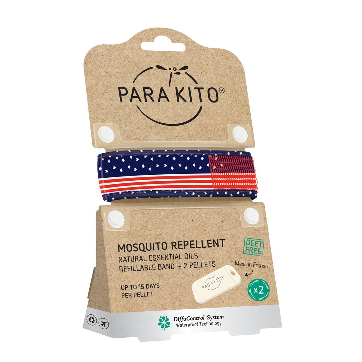 PARA'KITO Mosquito Insect & Bug Protection Wristband