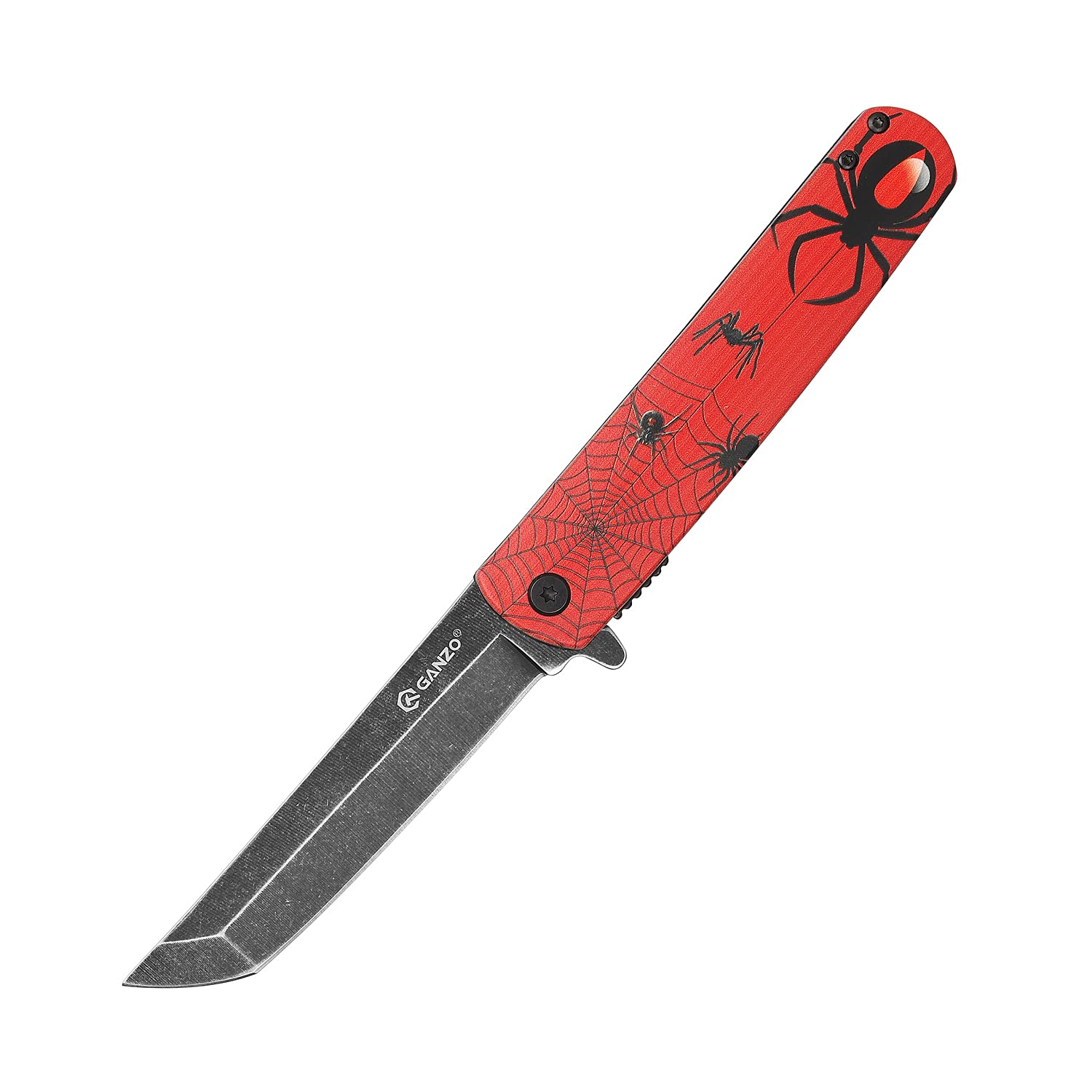 Ganzo G626-RD Folding Pocket Knife 440C Stainless