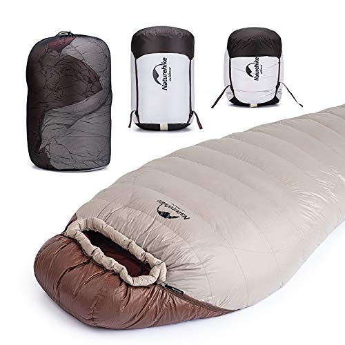 Naturehike Snowbird Mummy Down Sleeping Bag - Ultralight Duck Down Winter Warm S, view 2