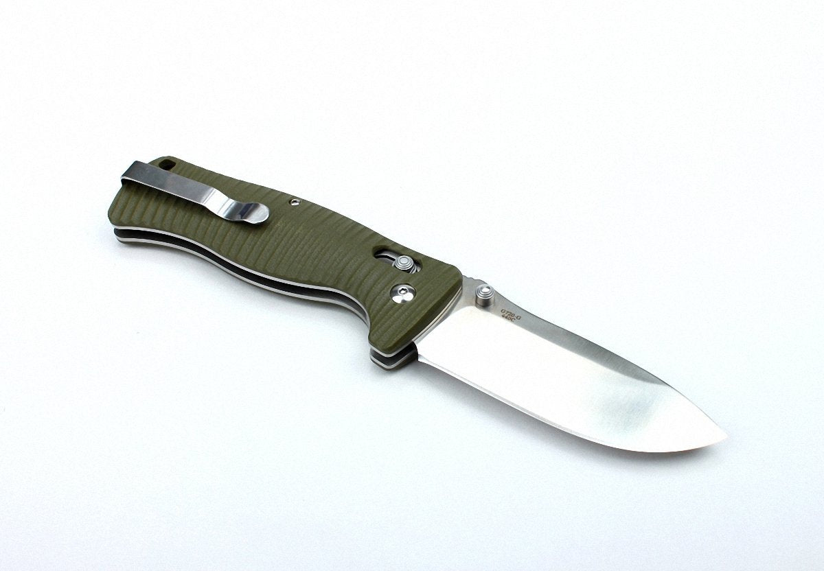 Ganzo G720-GR Tactical Folding Knife Window Breaker 440C