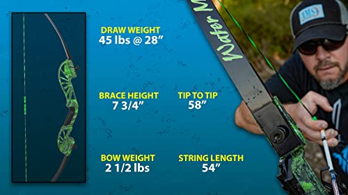 AMS Bowfishing Water Moc Recurve Bowfishing Kit, view 5