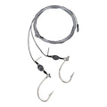 Calcutta Outdoors Ballyhoo Rigs – Monofilament/Wire Fishing Water Lure Hook Bait