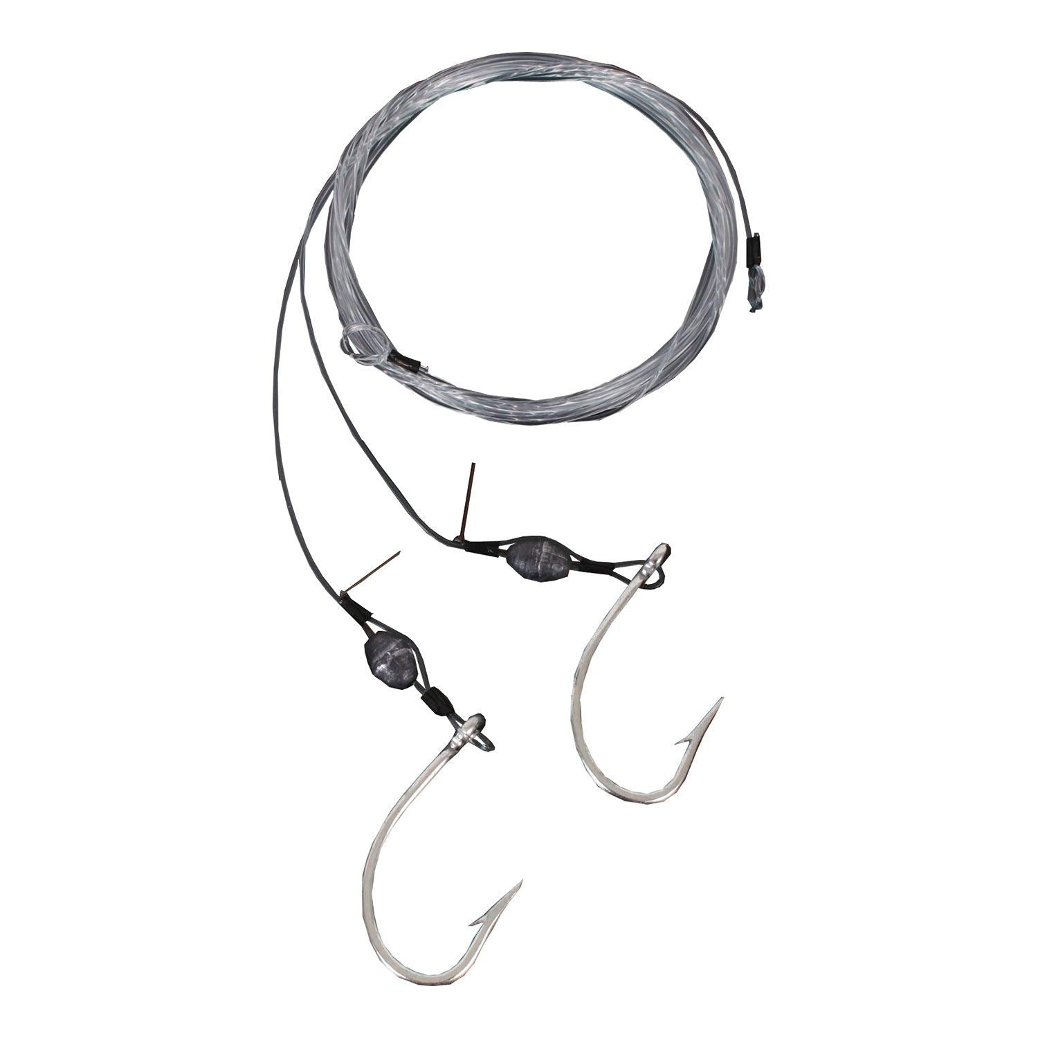 Calcutta Outdoors Ballyhoo Rigs – Monofilament/Wire Fishing Water Lure Hook Bait
