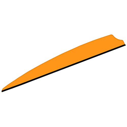 Q2i Fusion X-II Vanes (Pack of 100), Neon Orange, 3.5"…