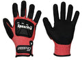 SpearPro Dyneema Lobster Gloves (Red, Medium)