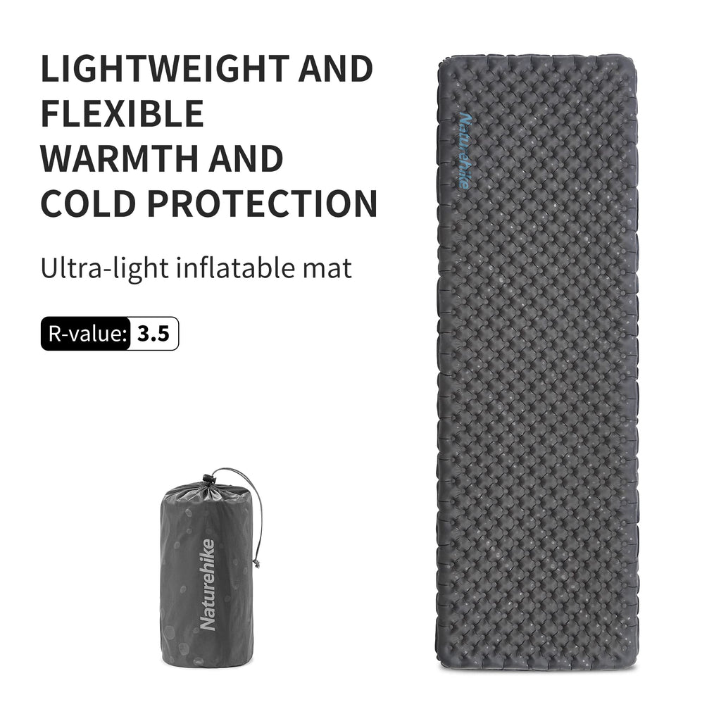 Naturehike 1.26LB Ultralight Self Inflating Sleeping Pad, Patchworkable Sleeping, view 8