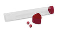 Playmat Tube with Dice Cap - Red (1 Tube)