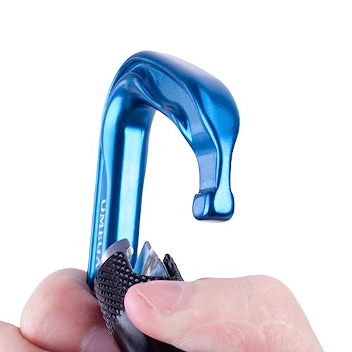 Omega Pacific Standard D Aluminum Keylock Quik-Lok Carabiner