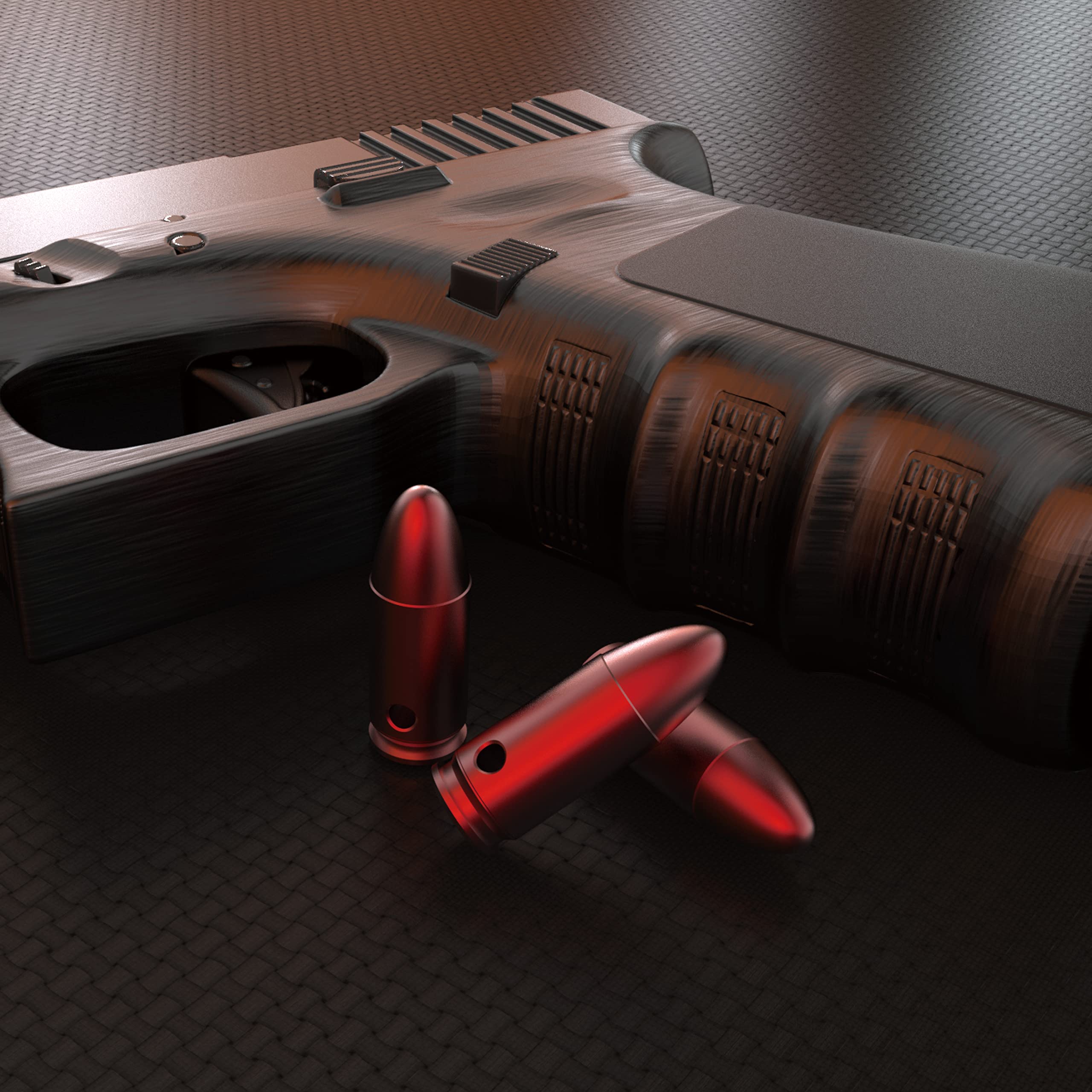 Vector Optics 9mm Trainning Dummy Round Snap Caps