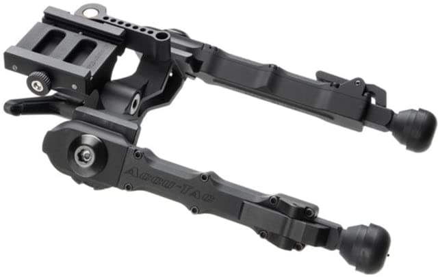 ACCU-TAC WB-4 Arca Spec QD Bipod, Flat Black, WBASQD-0400, view 3