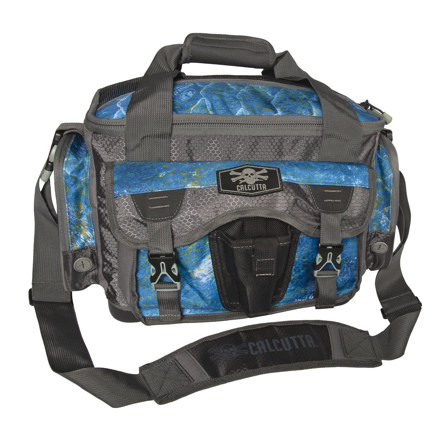 Calcutta Squall Tackle Bag | Mossy Oak Coastal Shoreline Pattern | 4 3700 Utilit