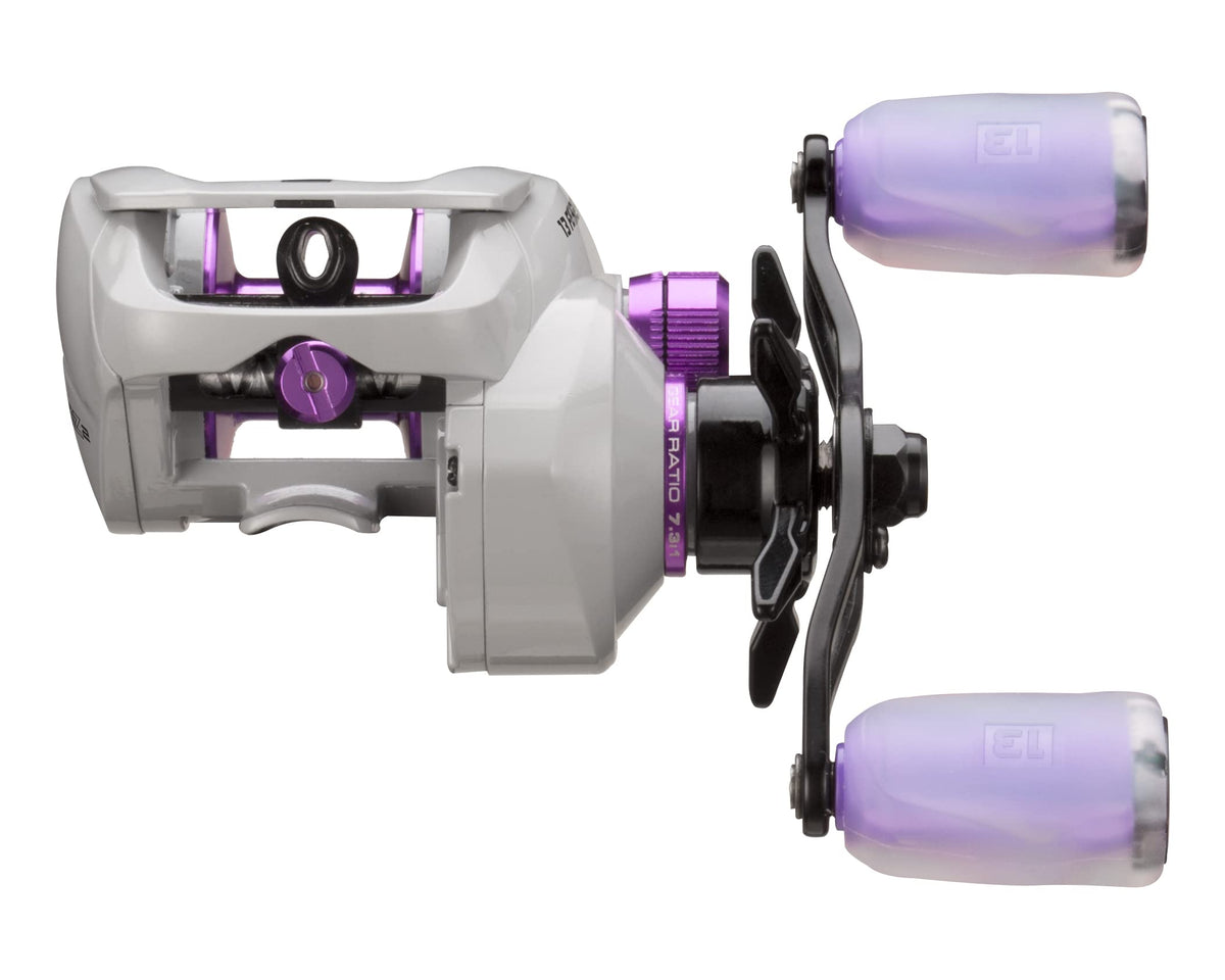 13 FISHING - Modus SZ2 Baitcast Reel - 7.3:1 Gear Ratio - Left Hand Retrieve