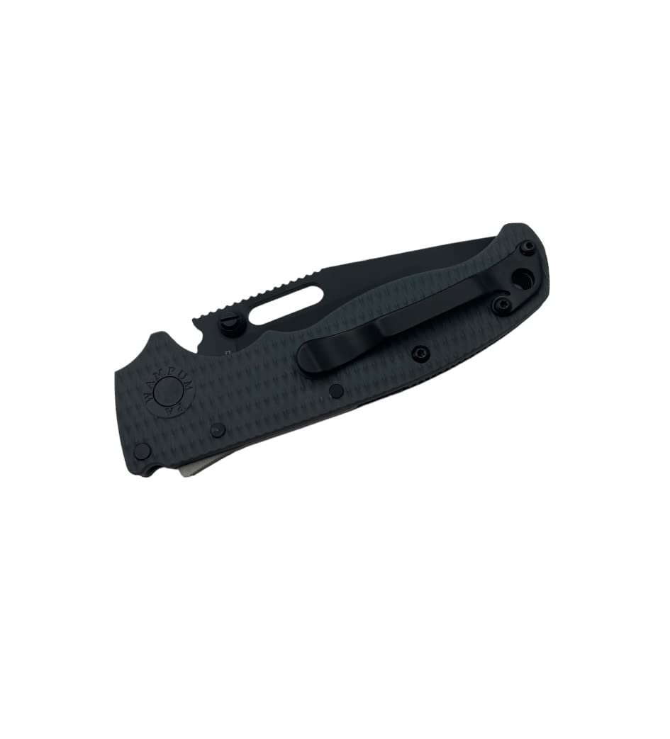 Demko Knives AD20.5 Shark Lock Folding Knife D2 Blade AD 20.5 Grivory Handle Fli, view 2