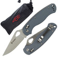 Ganzo G729-GY Folding Pocket Knife 440C Stainless Steel Blade G10