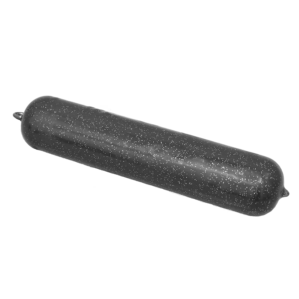 Deep Drop Weights - Offshore Fishing (Black Vinyl, 3 lbs)