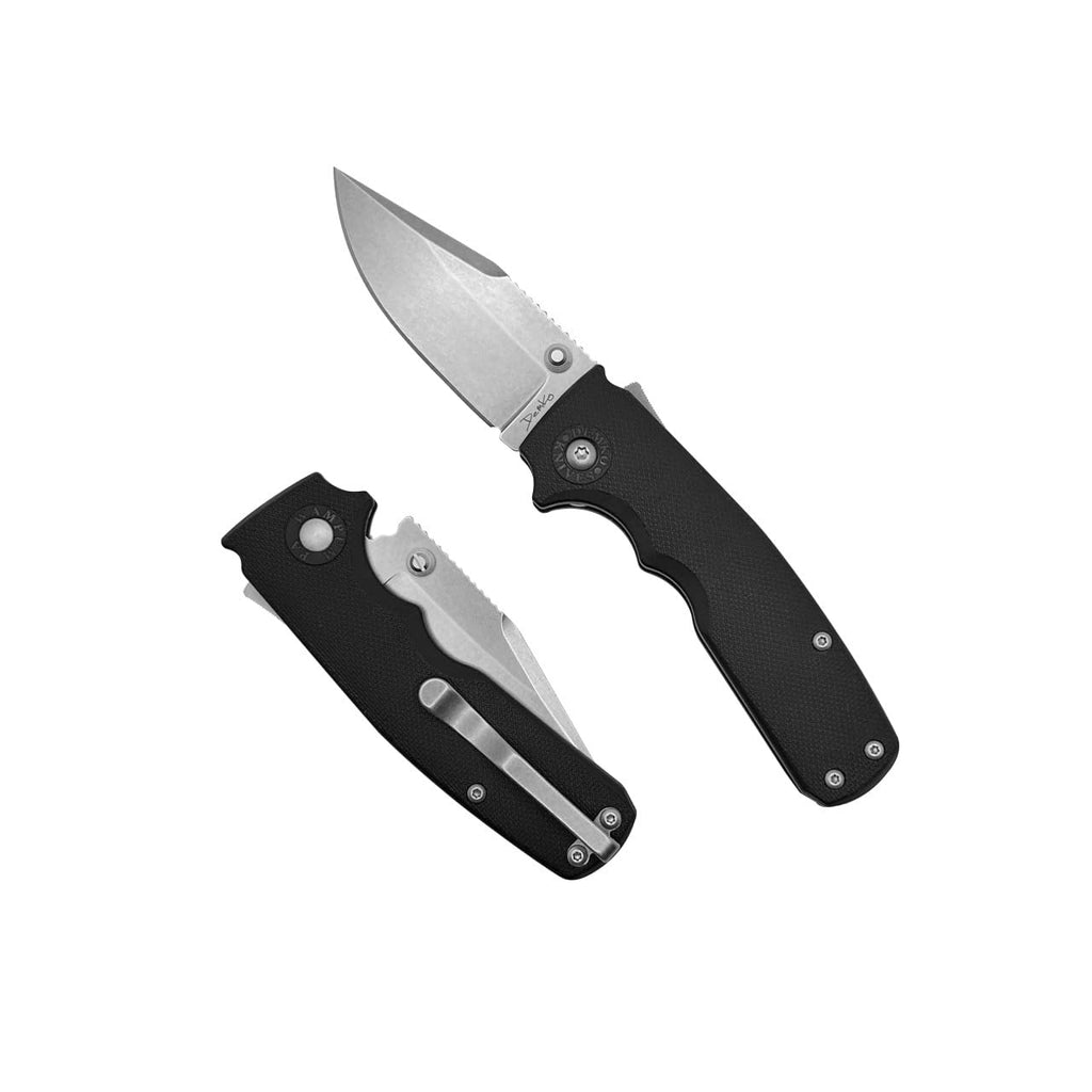 Andrew Demko AD20.5 Shark Cub Shark Lock Folding Knife 2.75" AUS-10A Stonewashed