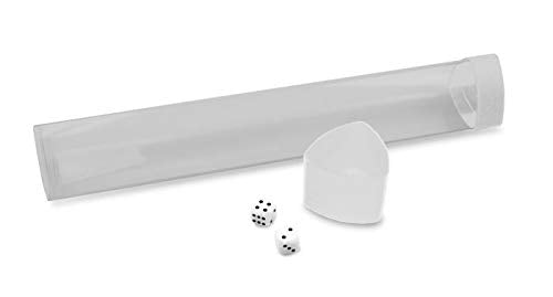 Playmat Tube with Dice Cap - White (1 Tube)