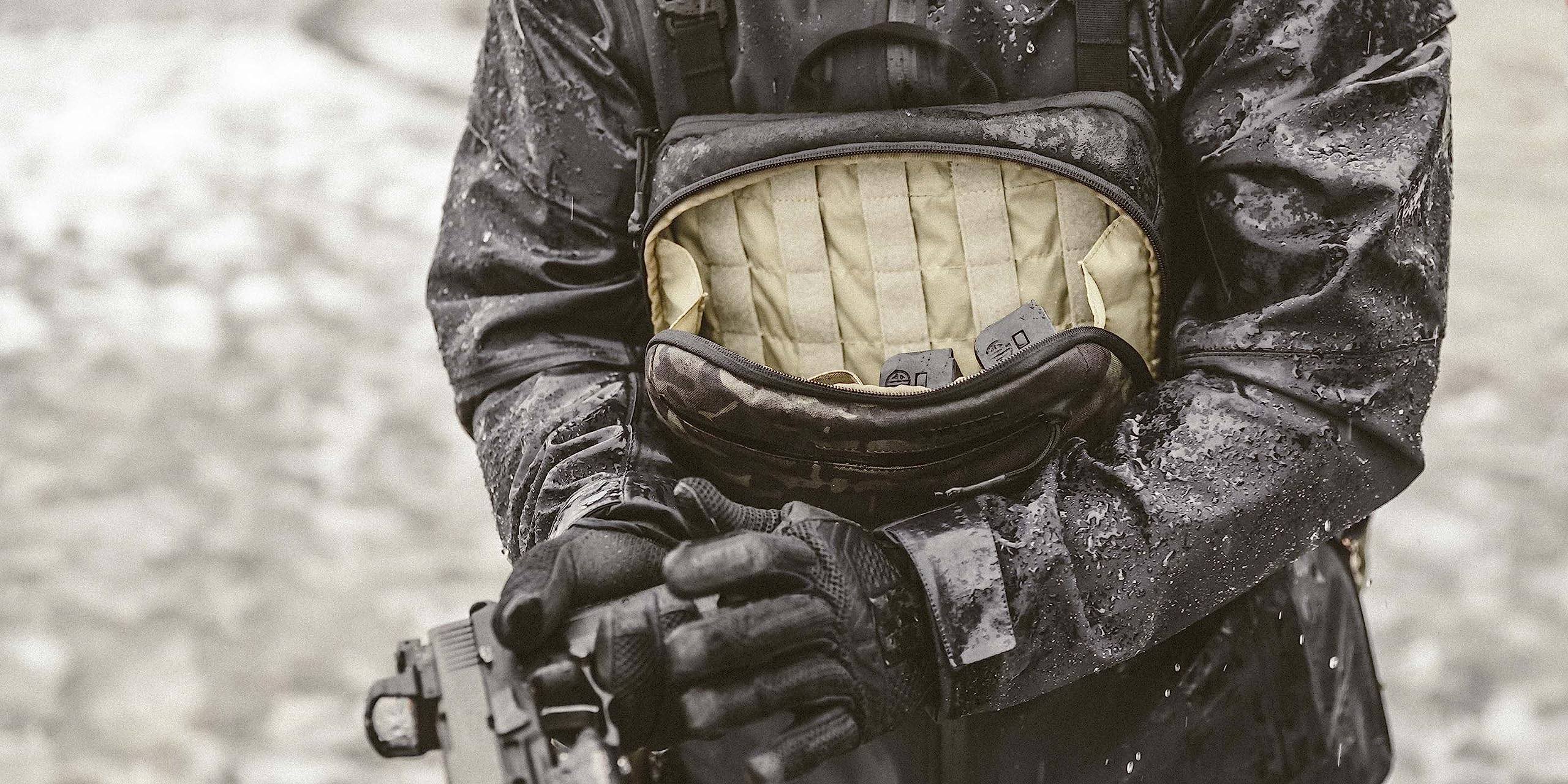 VIKTOS Tactical Pocketed Low Key Chest Rig, One Size