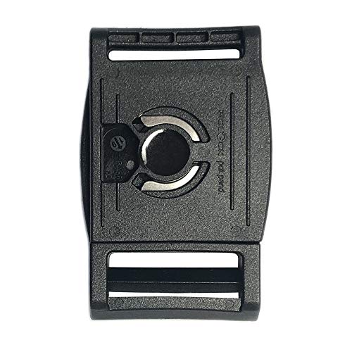 FIDLOCK Magnetic Snap Buckle - Black - 25mm - 3 Pack