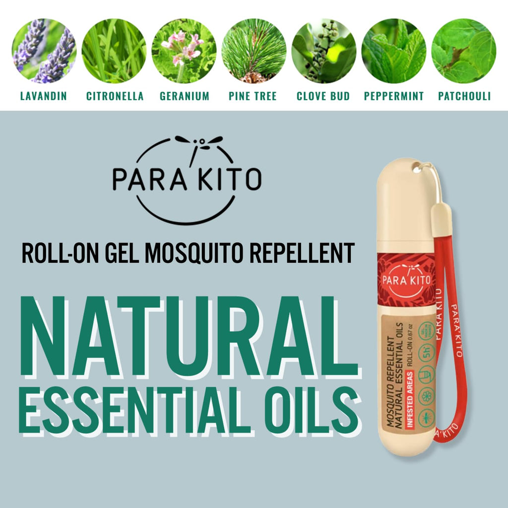 PARAKITO Roll-on Gel Mosquito Repellent for Kids & Adults | w/Citronella Oil, view 5