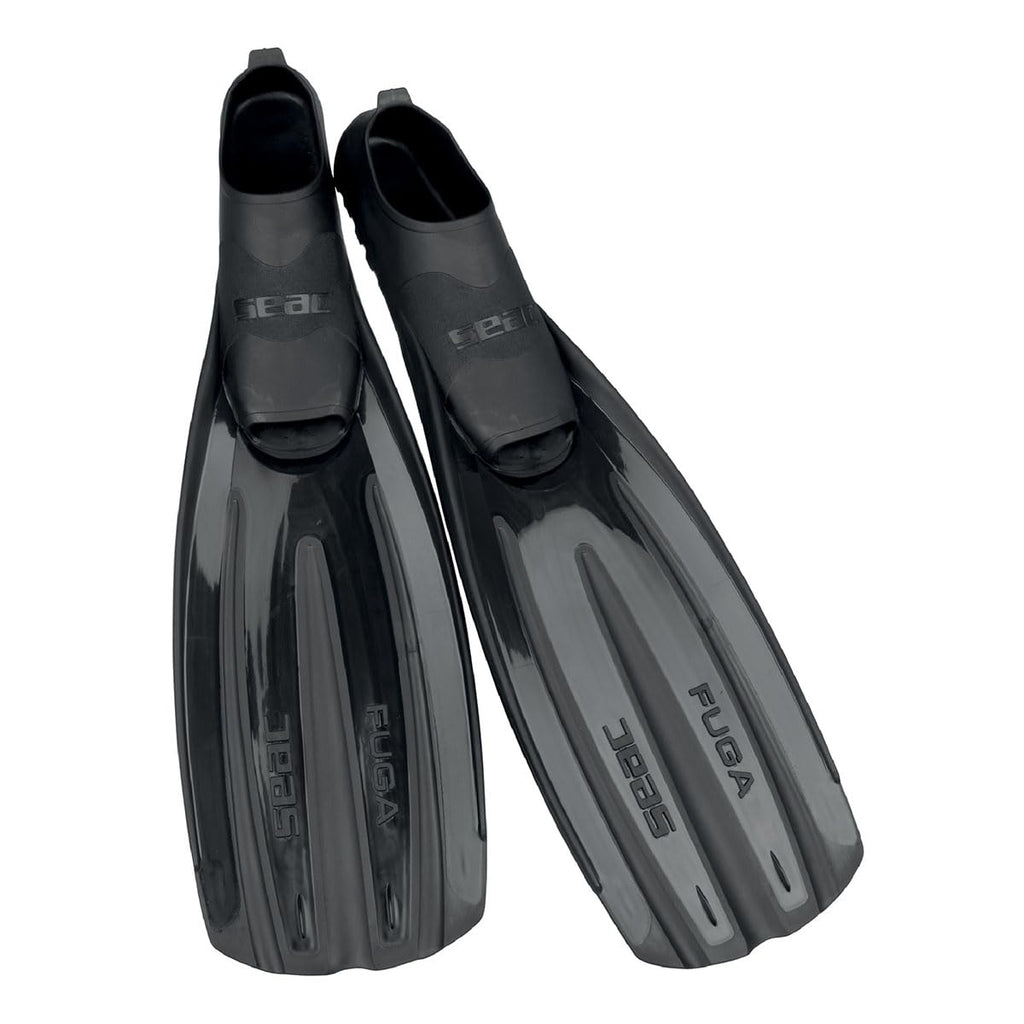 SEAC Fuga Full Foot Fins, Color: Black, Size: 7-8, view 4