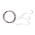 Calcutta Outdoors Ballyhoo Rigs – Monofilament/Wire Fishing Water Lure Hook Bait