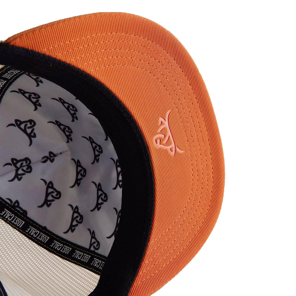 Lost Calf 3D Logo Aztec Burnt Orange - Hats Cap, view 4