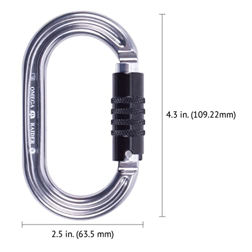 Omega Pacific Raider Aluminum Keylock 3-Stage Quik-Lok Gun Metal