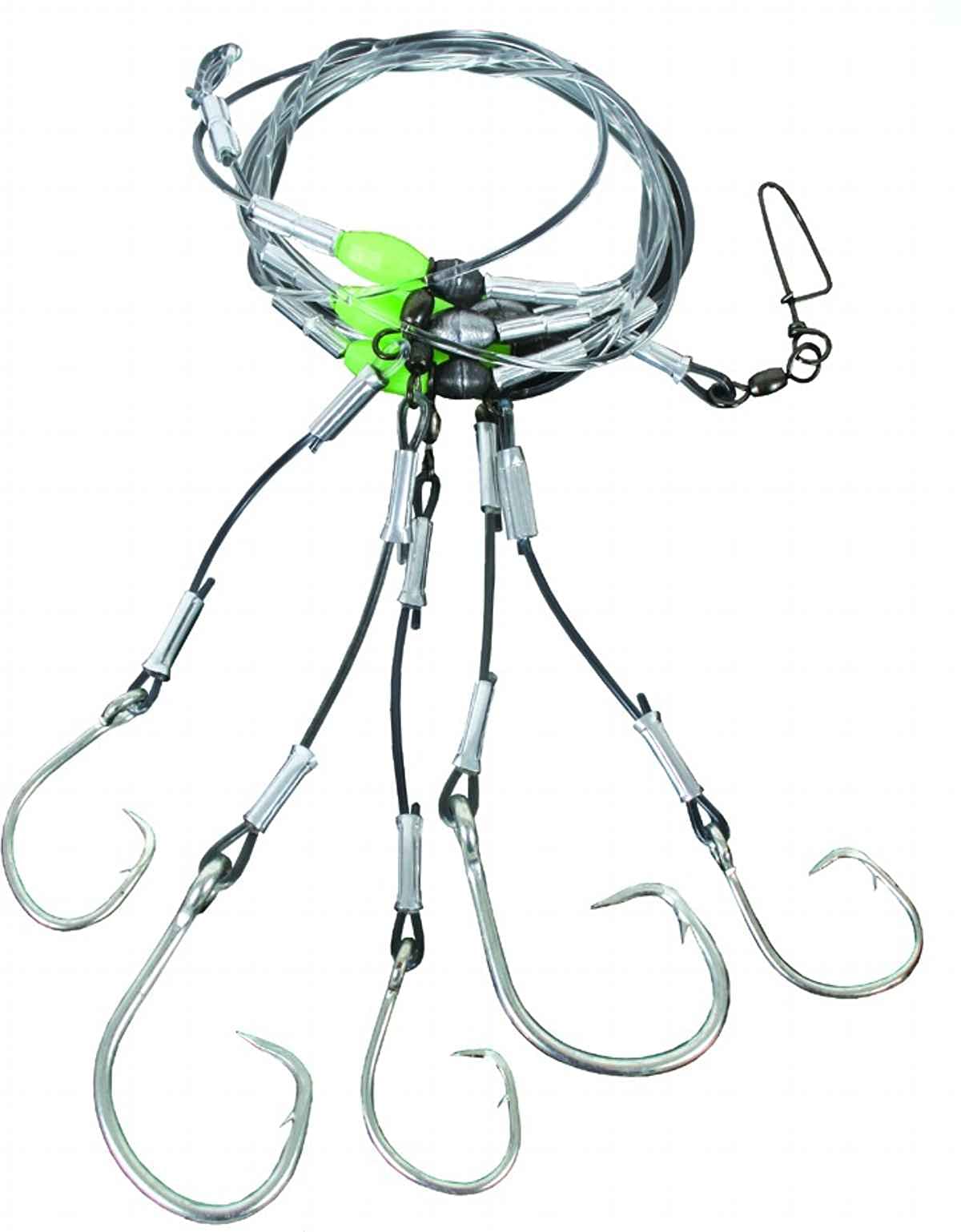Calcutta Outdoors Deep Drop Rigs - Fishing Water Lure Circle Hook Bait Tackle Ge
