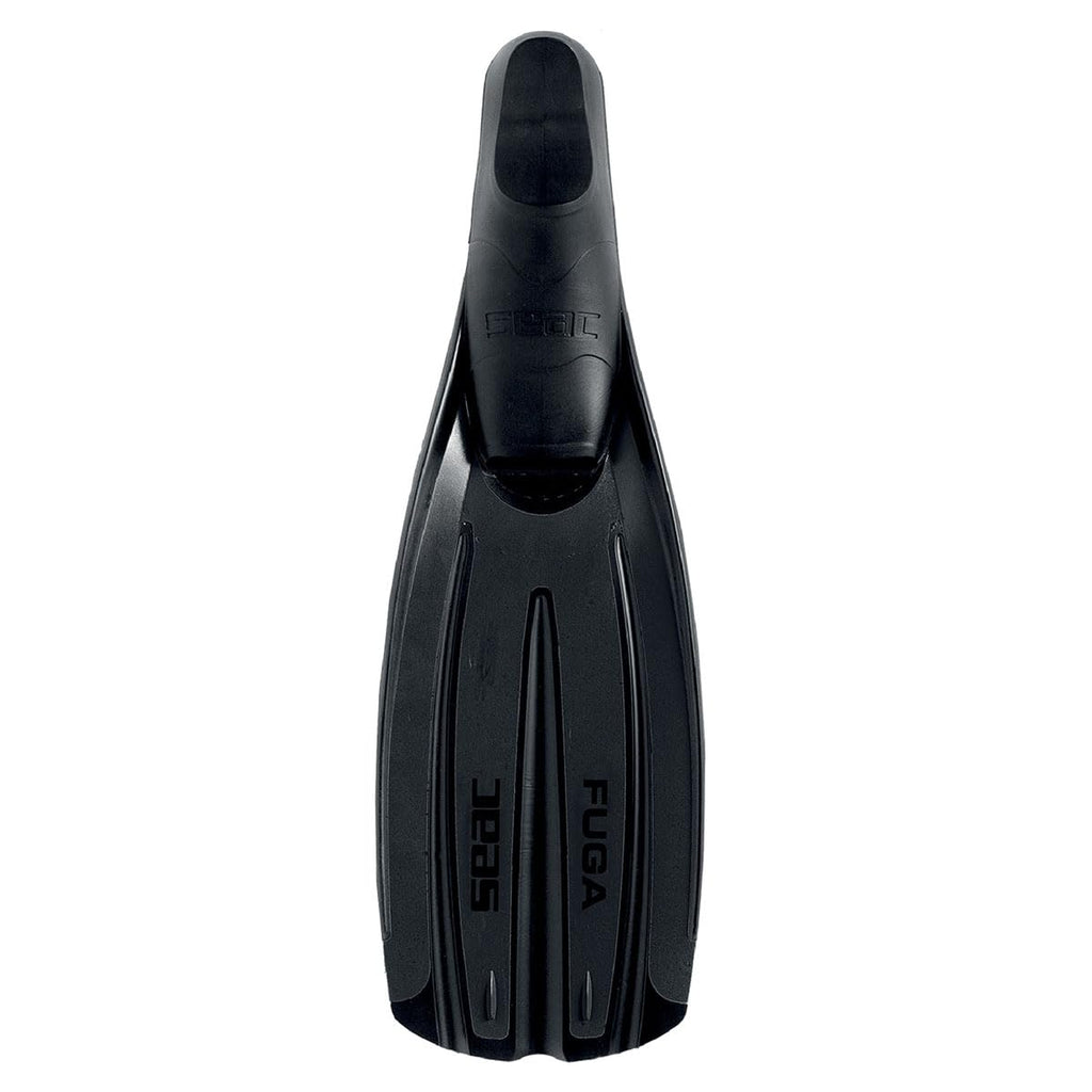 Seac Fuga Full Foot Fins - Black, 44