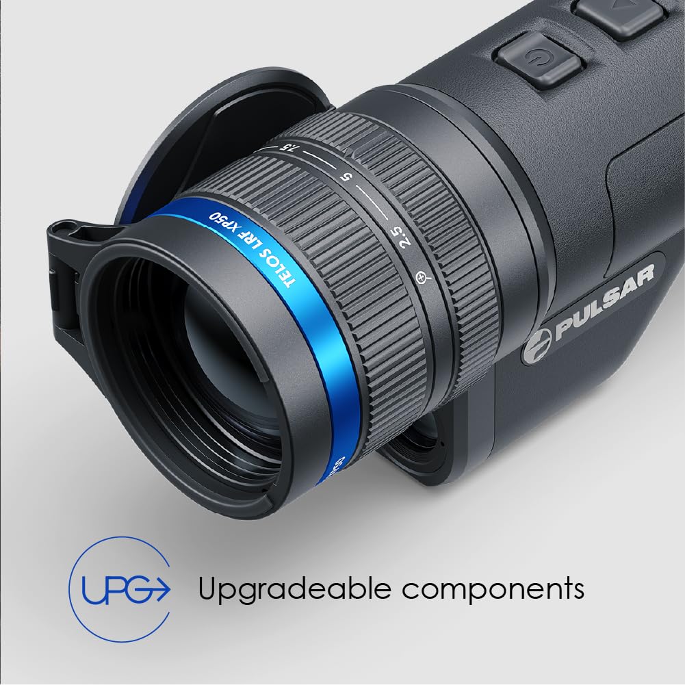 Pulsar Telos LRF XP50 Thermal Imaging Monocular with Laser Range Finder, view 5
