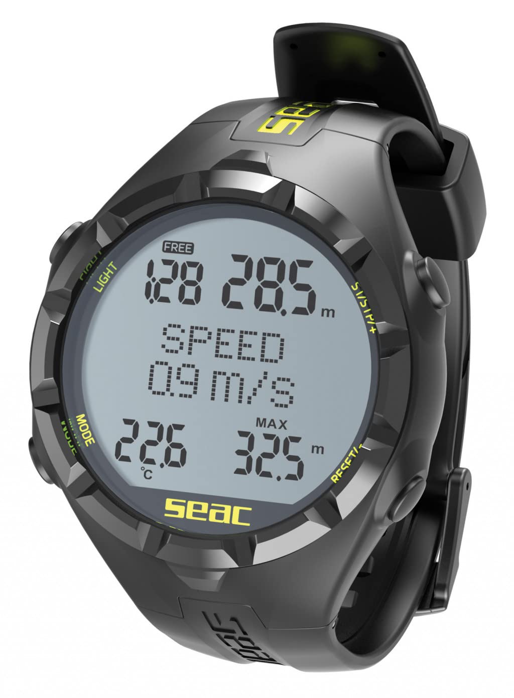 SEAC, Freedinving and Underwater Spearfishing Computer, Ultra Resistant Unisex-A
