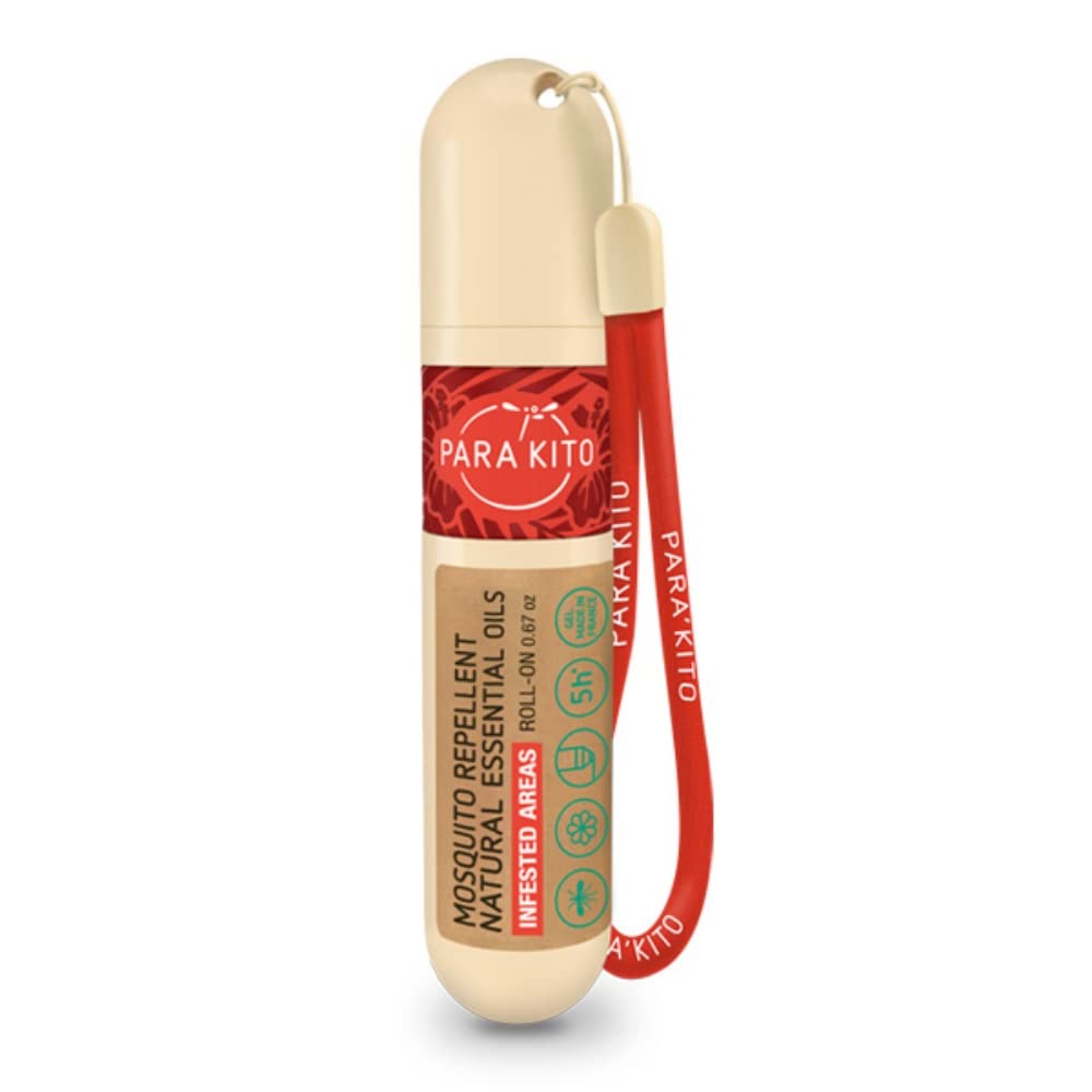 PARAKITO Roll-on Gel Mosquito Repellent for Kids & Adults | w/Citronella Oil