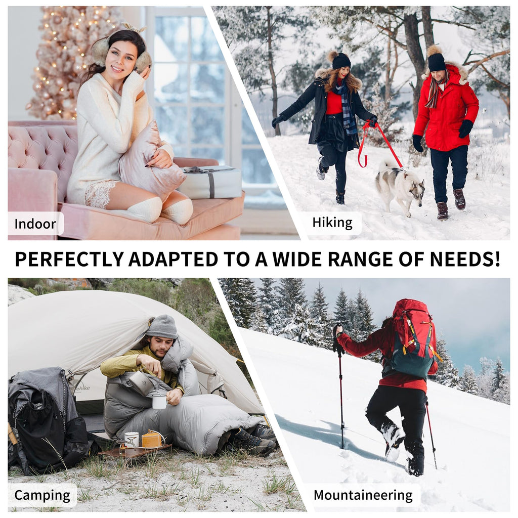 Naturehike Ultralight Duck Down Cold Weather Sleeping Bag, 750FP Compact Sleepin, view 8