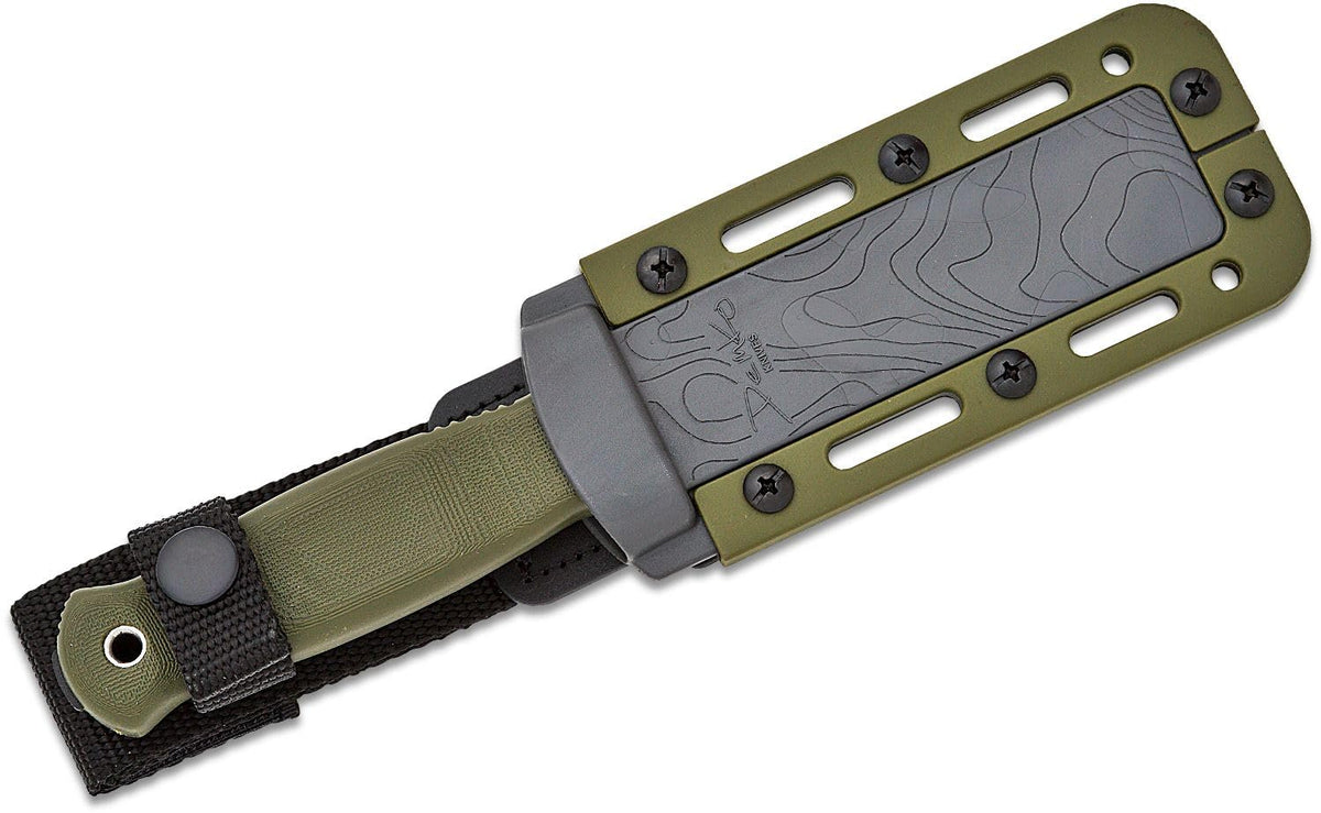 Demko Knives Armiger Fixed Blade with Sheath- Armiger 2 & Armiger 4 - Clip Point
